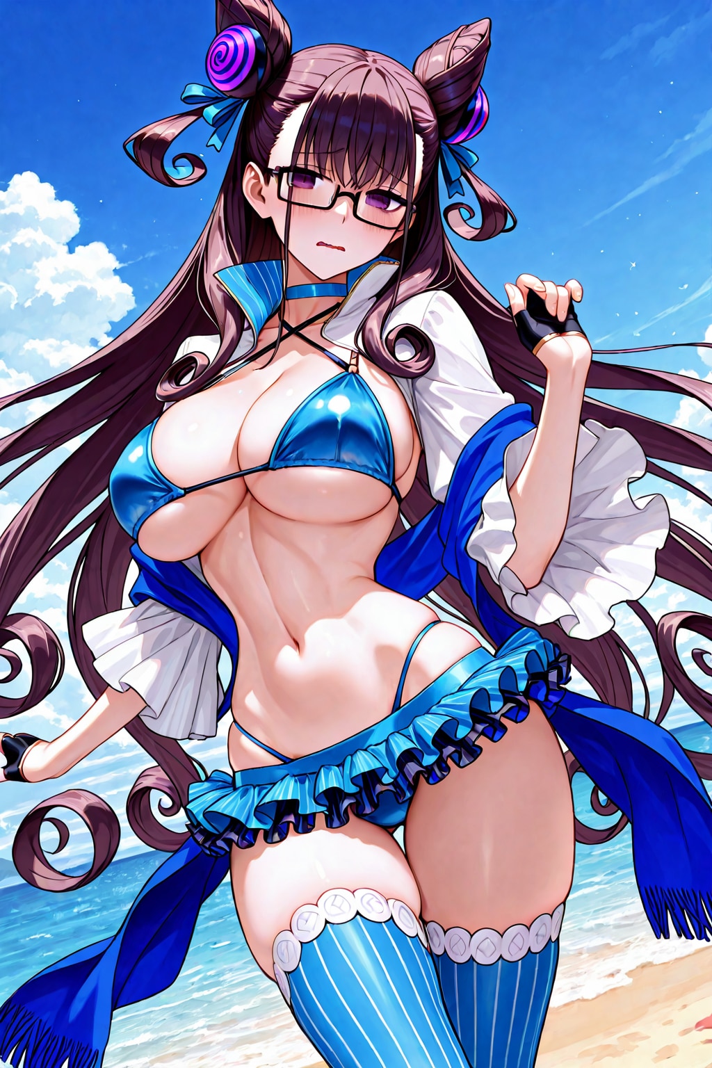 ちち生で水着式部