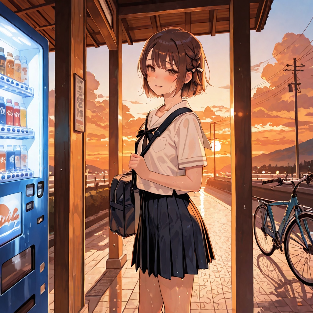 今日も暑かったね