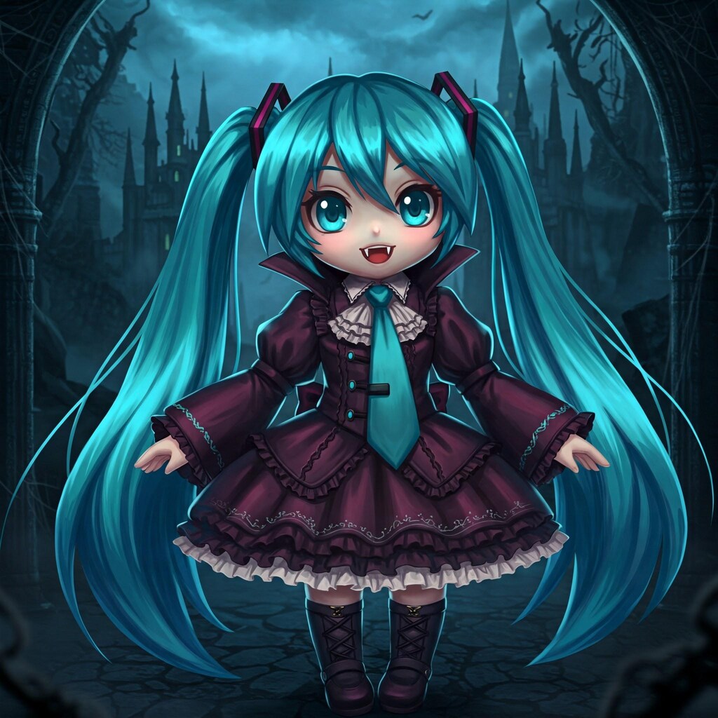 ゴスロリバンパイア ミクちゃん