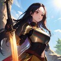 和歌月まりあ　騎士フォト集 2枚目