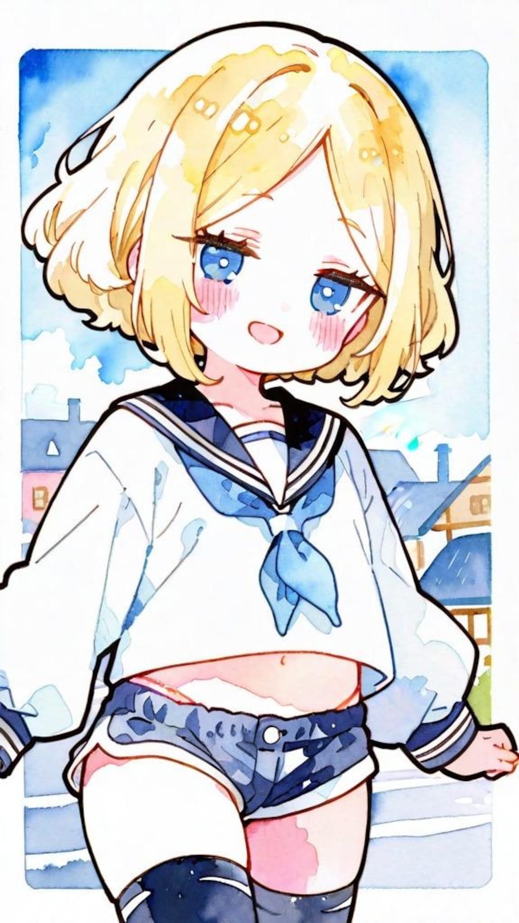 ぱんつじゃないからはずかしくないもん