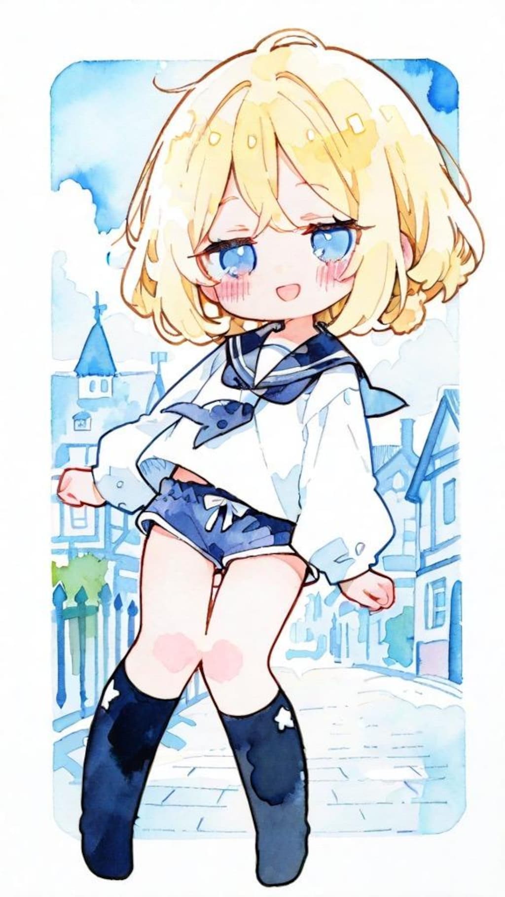 ぱんつじゃないからはずかしくないもん