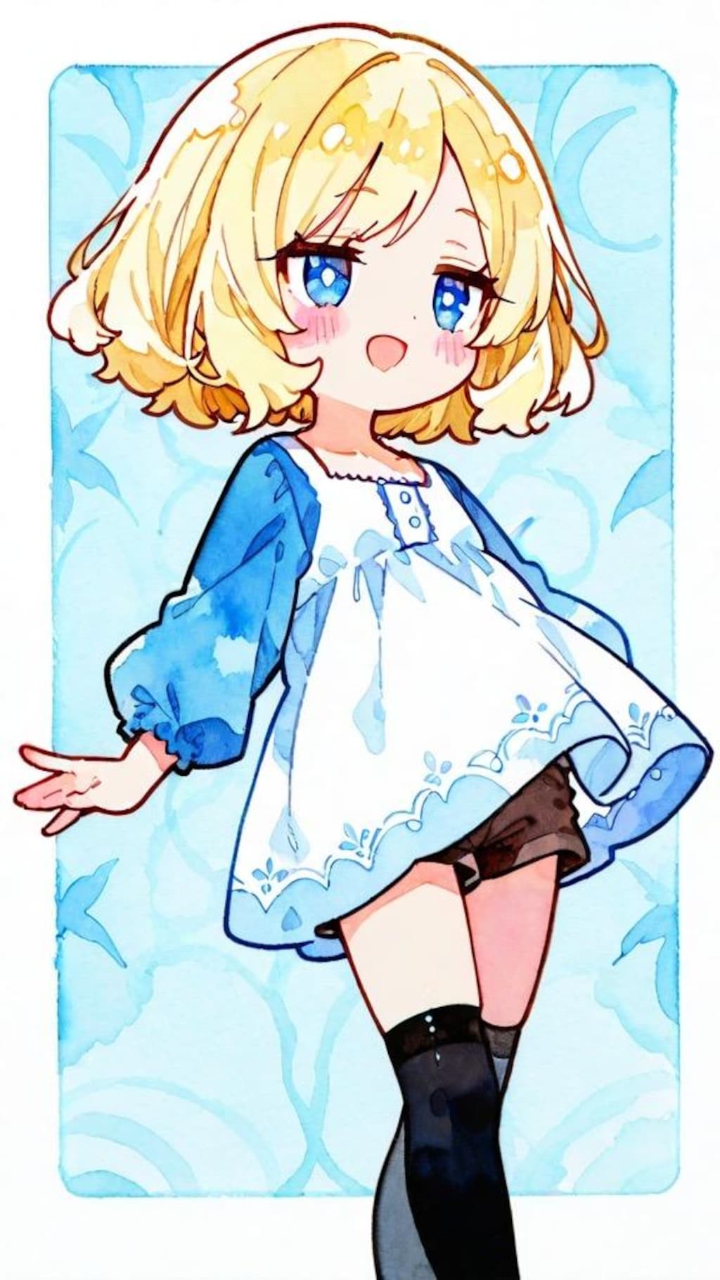 ぱんつじゃないからはずかしくないもん