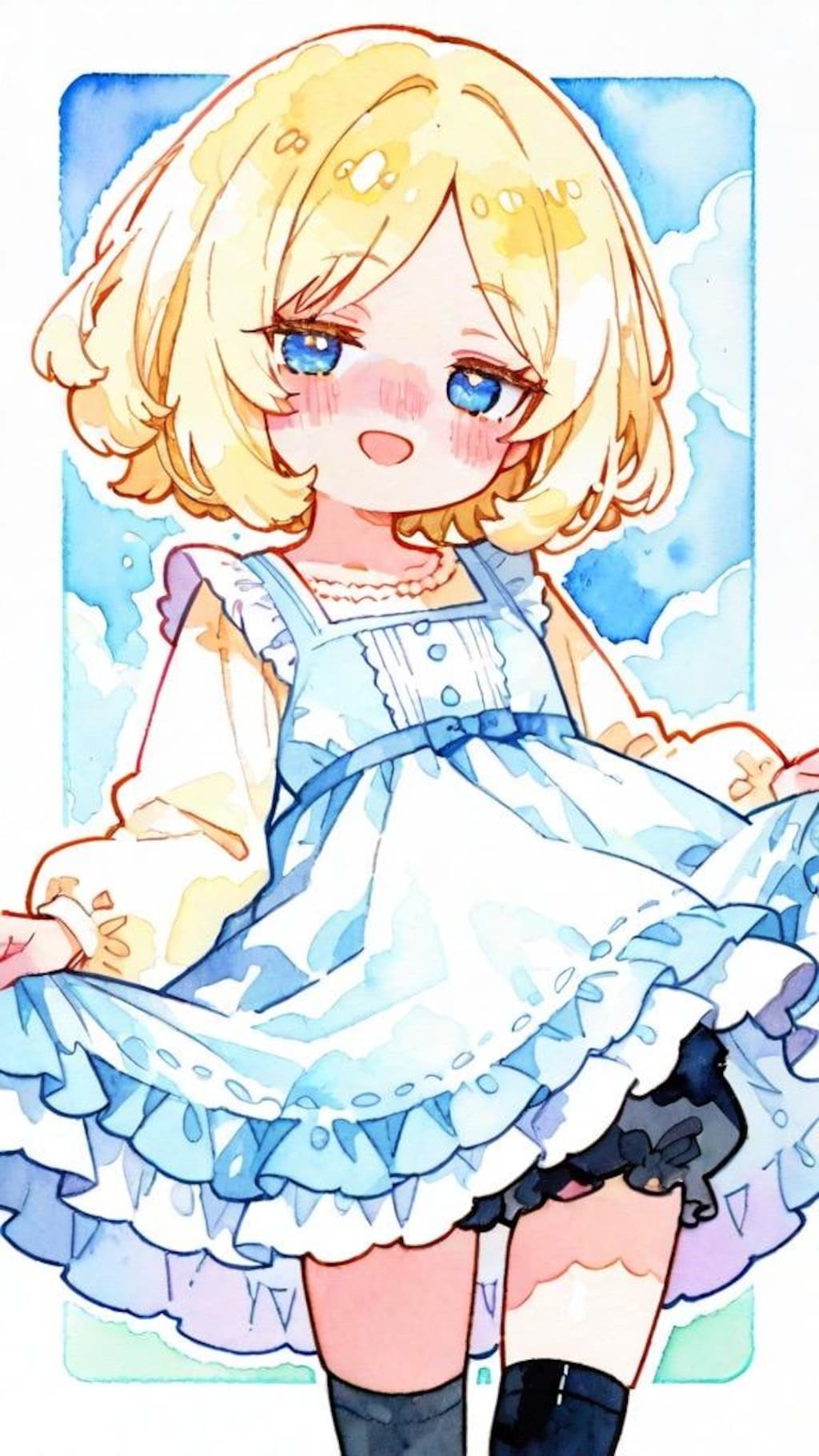 ぱんつじゃないからはずかしくないもん