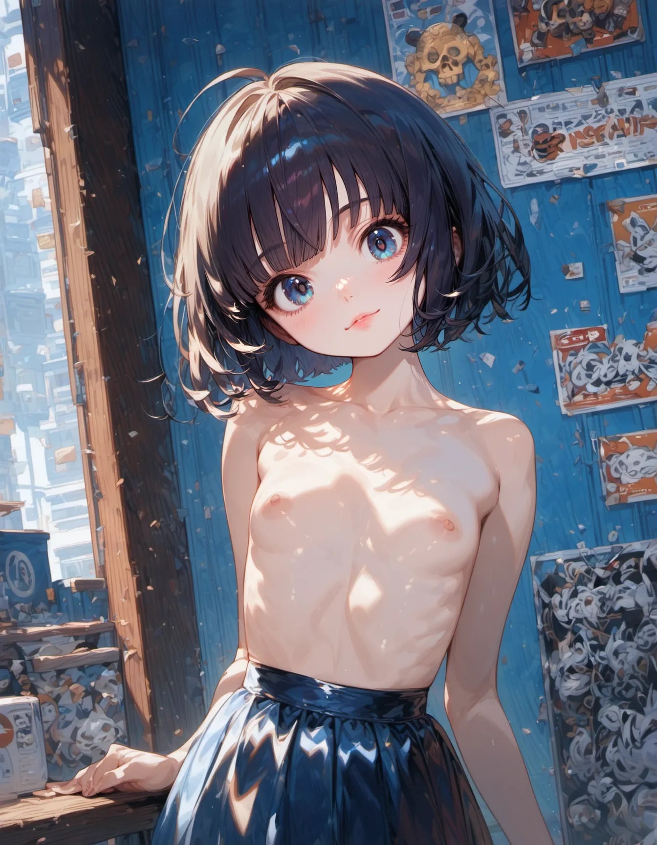 Fragments of the Blue Workshop