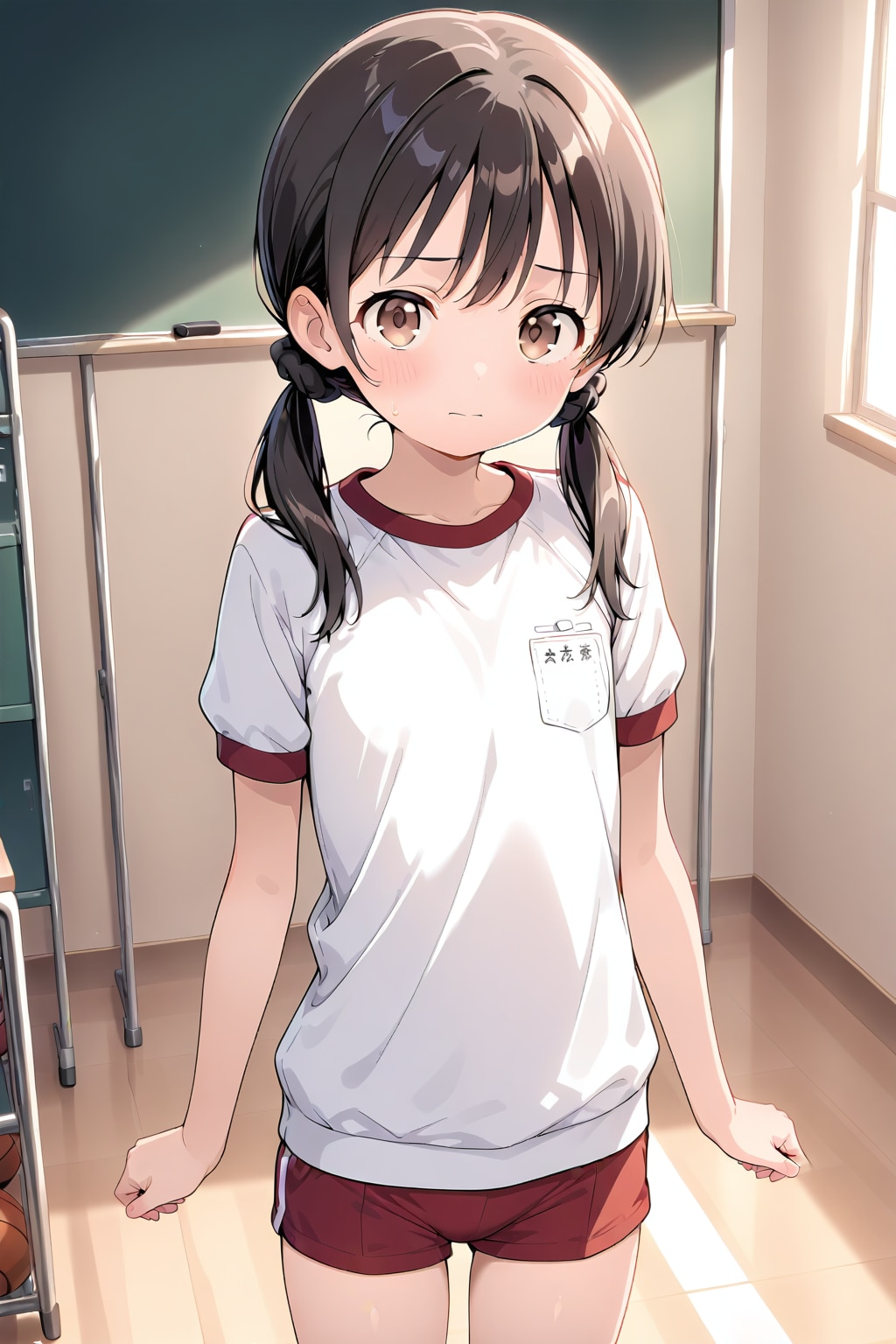 体操服美少女