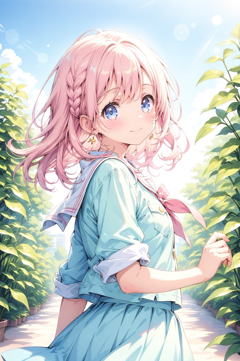 新緑の少女