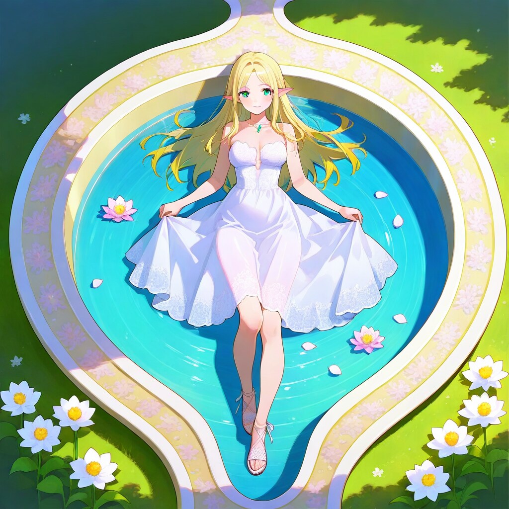 流れるようなシルエットのシアー スイレン ガウン