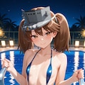 際どい水着の龍驤ちゃん 3枚目