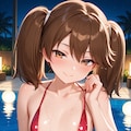 際どい水着の龍驤ちゃん 2枚目