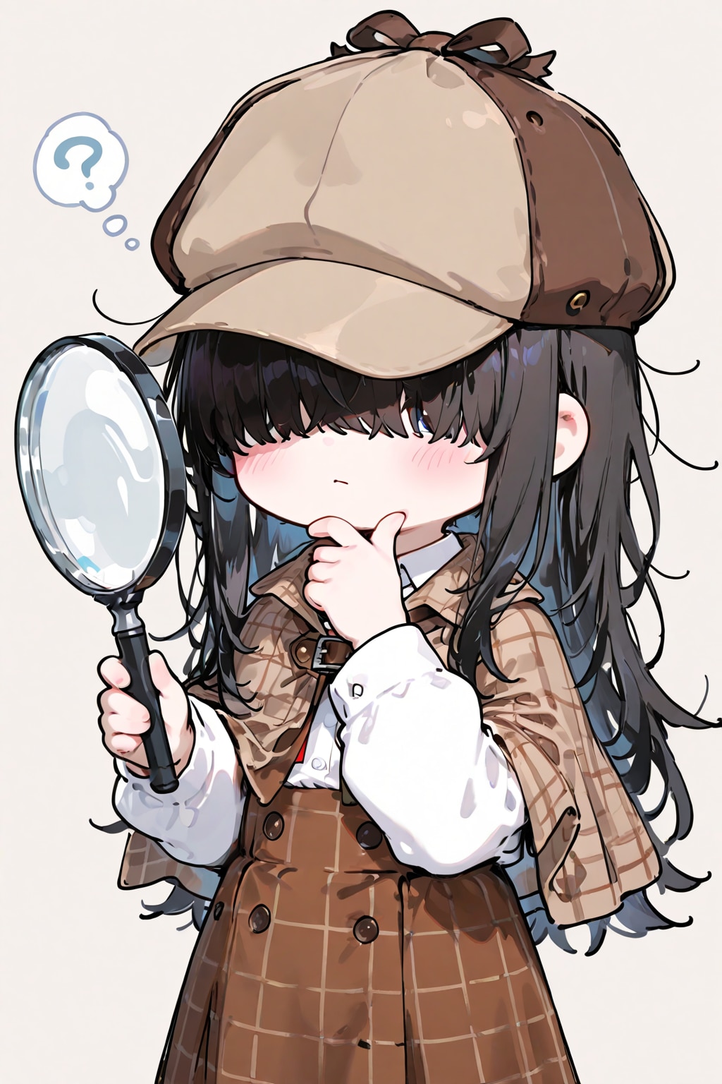 うちの子６人　探偵コス