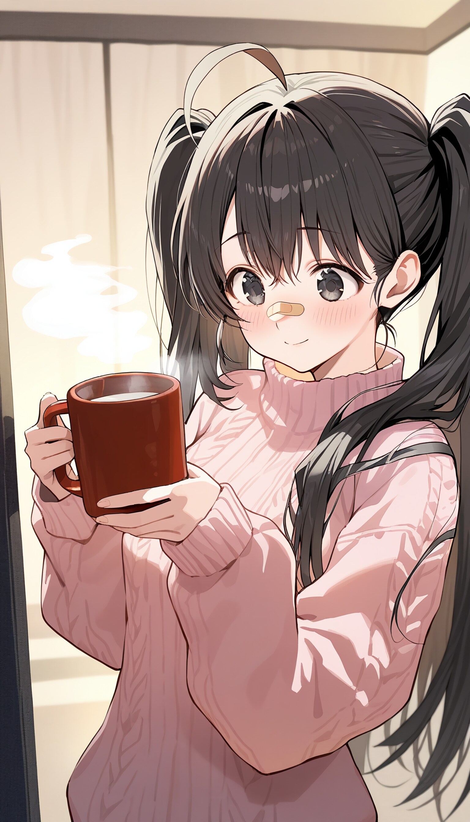 ねぇ　いっしょに飲もッ | の人気AIイラスト・グラビア