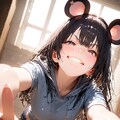 トイレからこんにちは🐭 2枚目