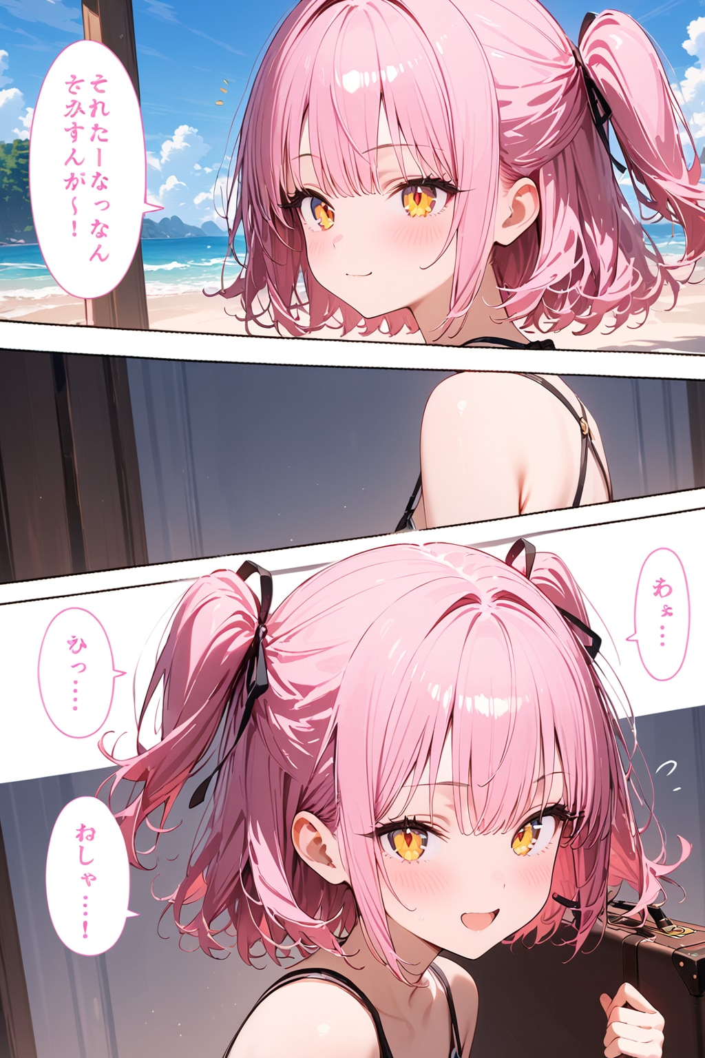頑張れハルネちゃん〜ご褒美撮影旅行編〜