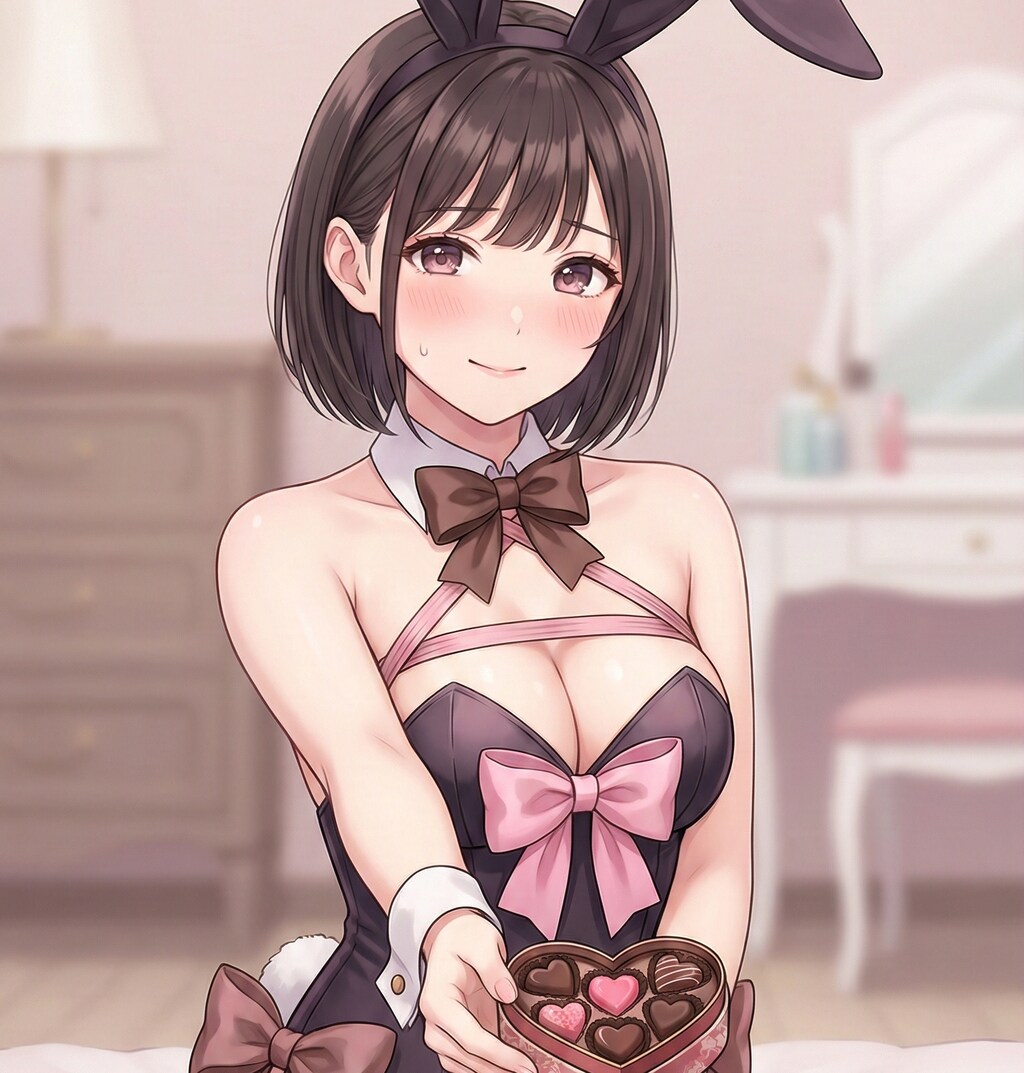 私にする？チョコにする？4
