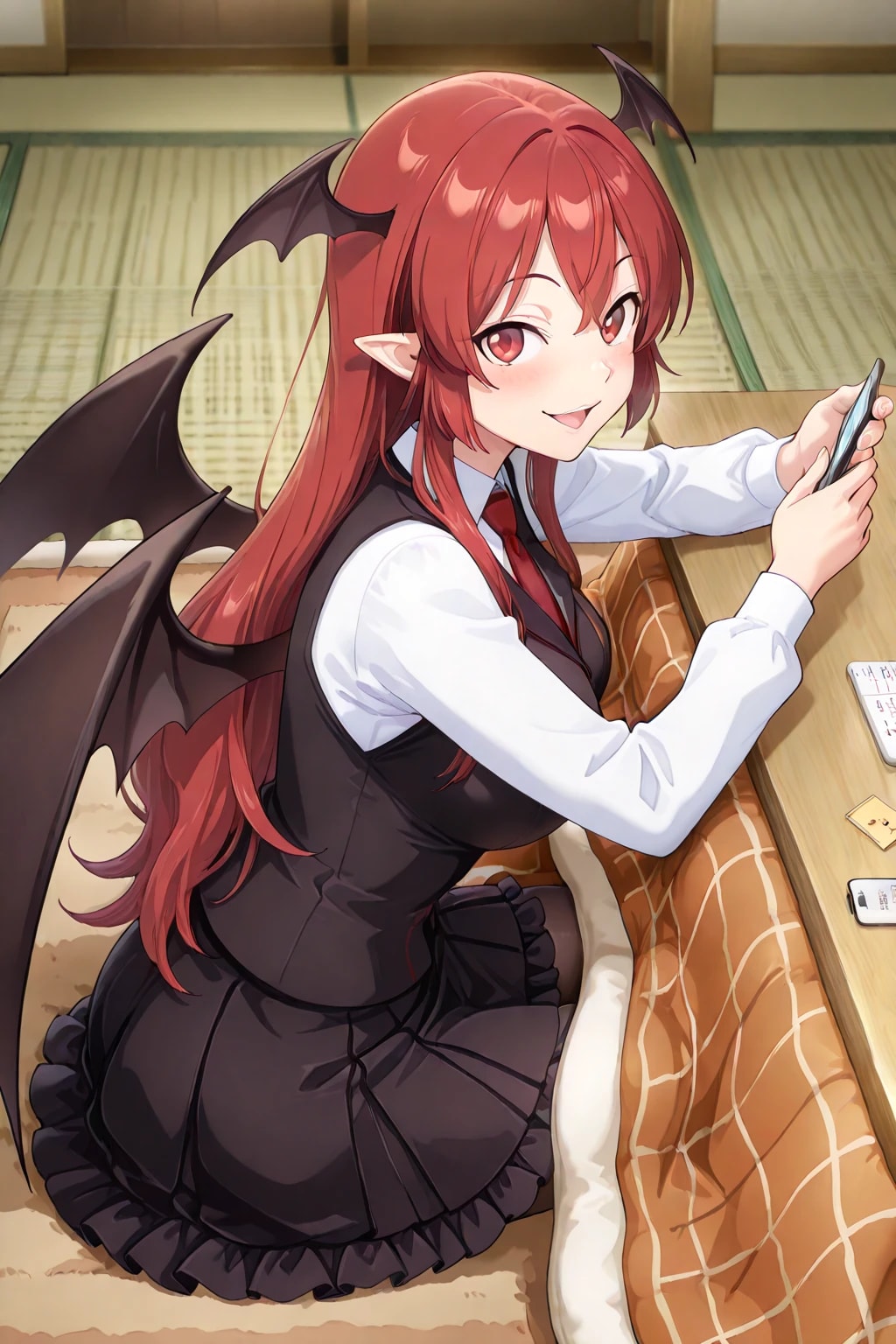 小悪魔　こたつ