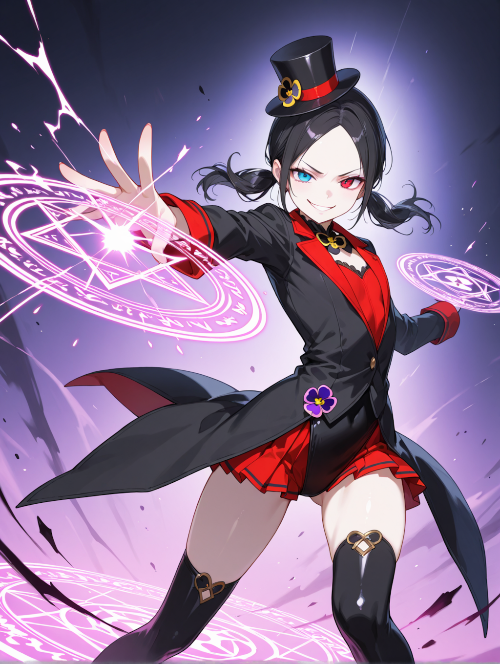 闇落ち：魔法娘すみれ