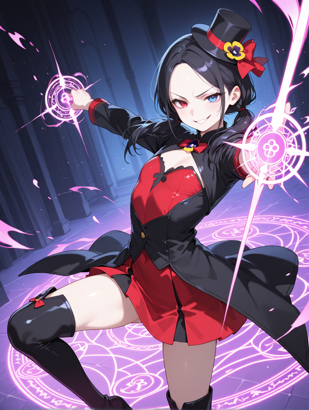 闇落ち：魔法娘すみれ