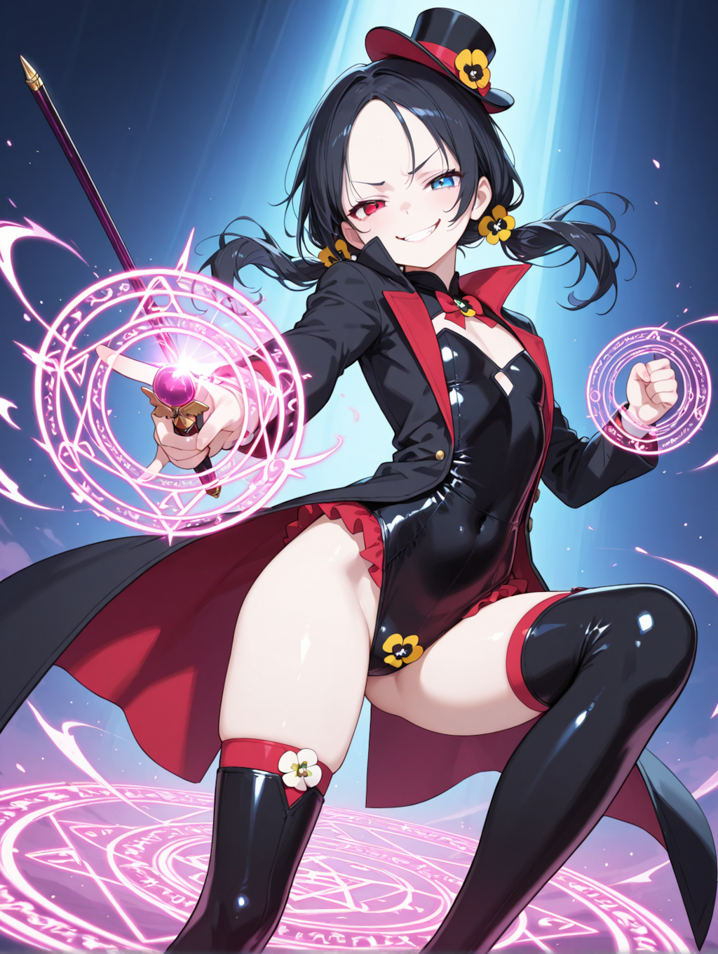 闇落ち：魔法娘すみれ