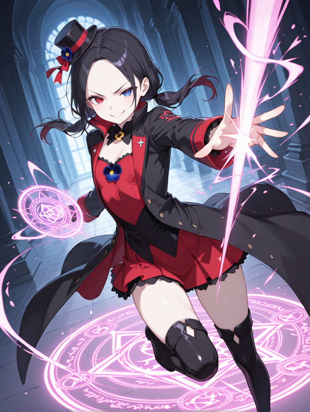 闇落ち：魔法娘すみれ