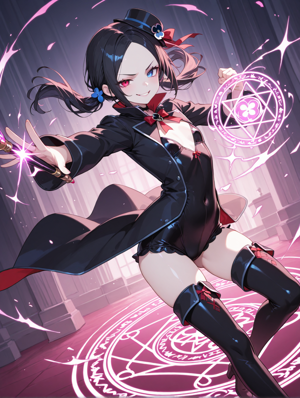 闇落ち：魔法娘すみれ