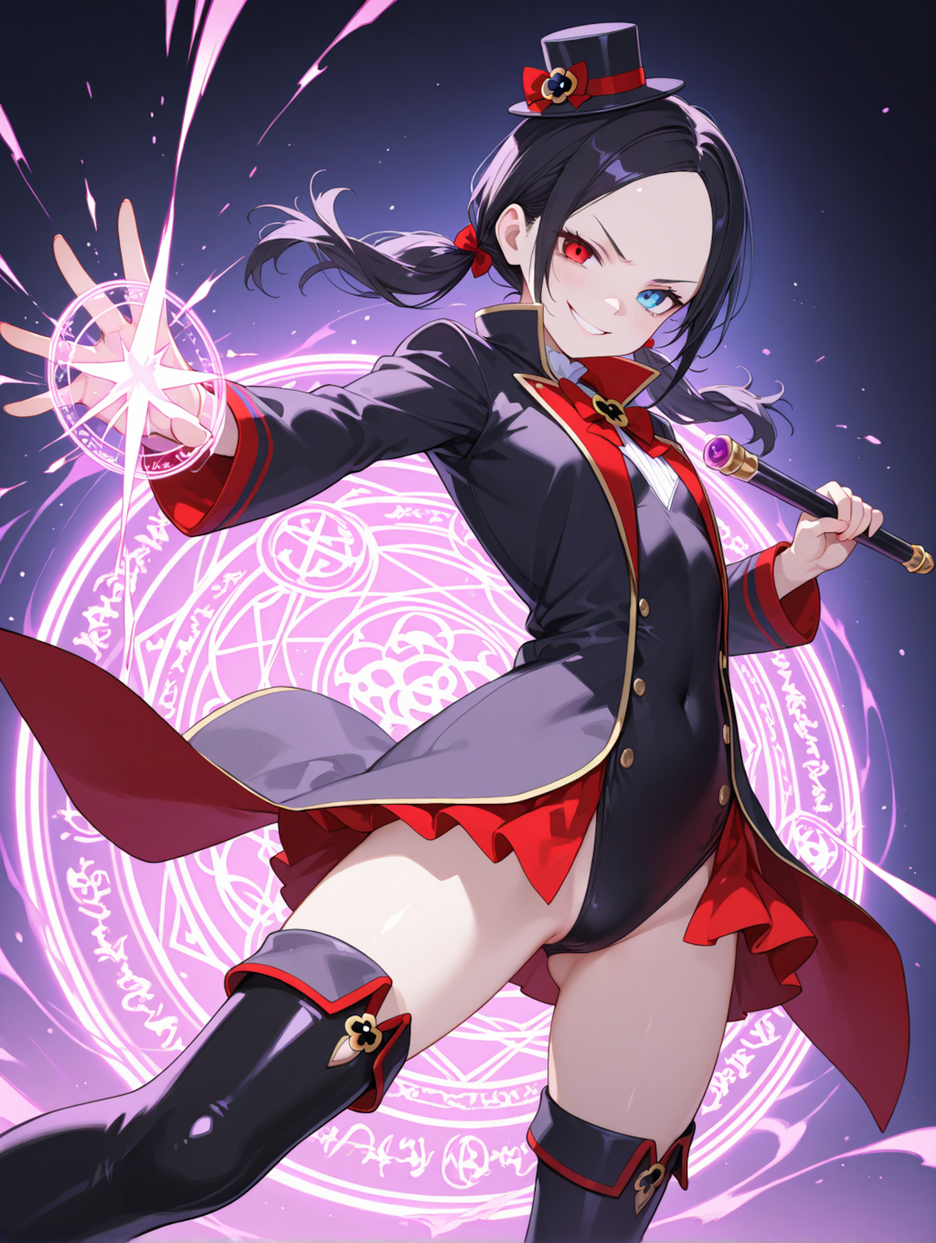 闇落ち：魔法娘すみれ