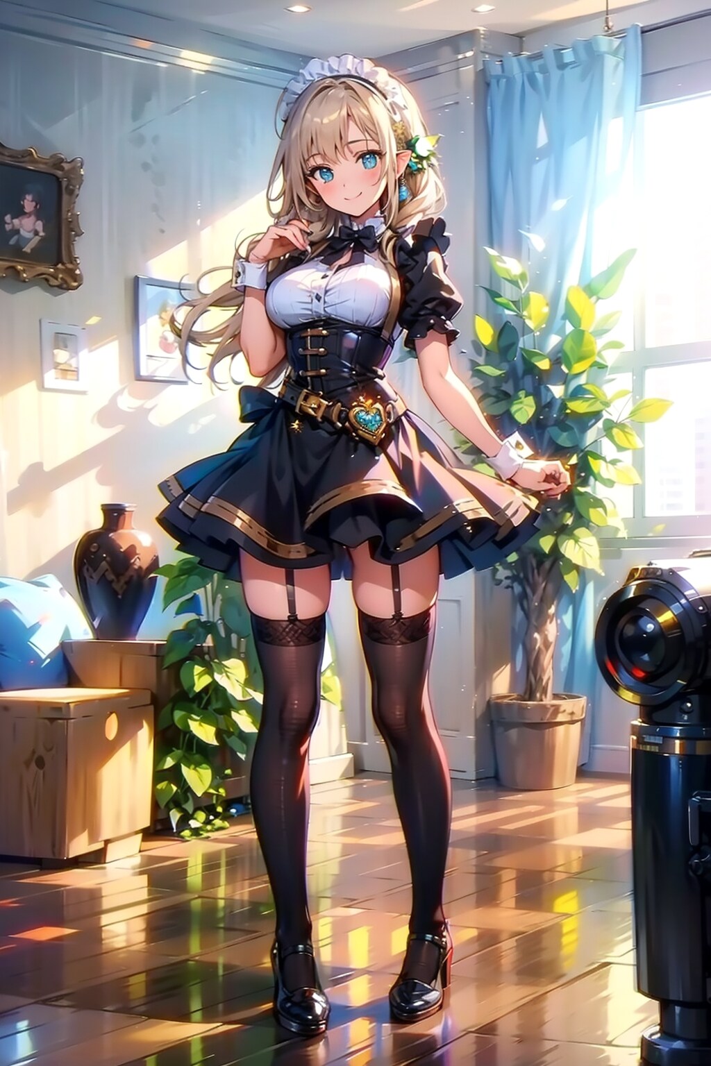 刺激的なメイドさん