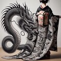 美女と野龍 8枚目