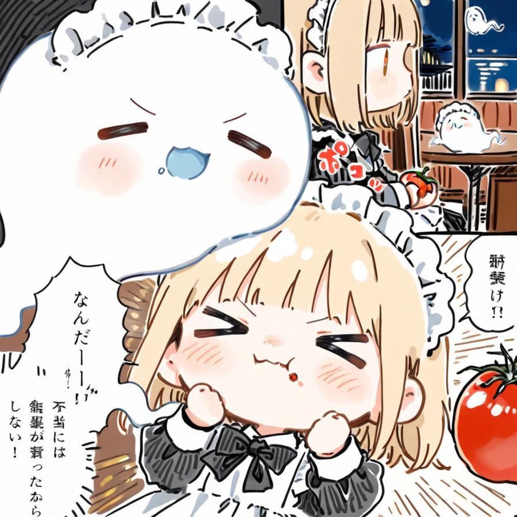 新鮮トマトに摩訶不思議言語を添えて🍅