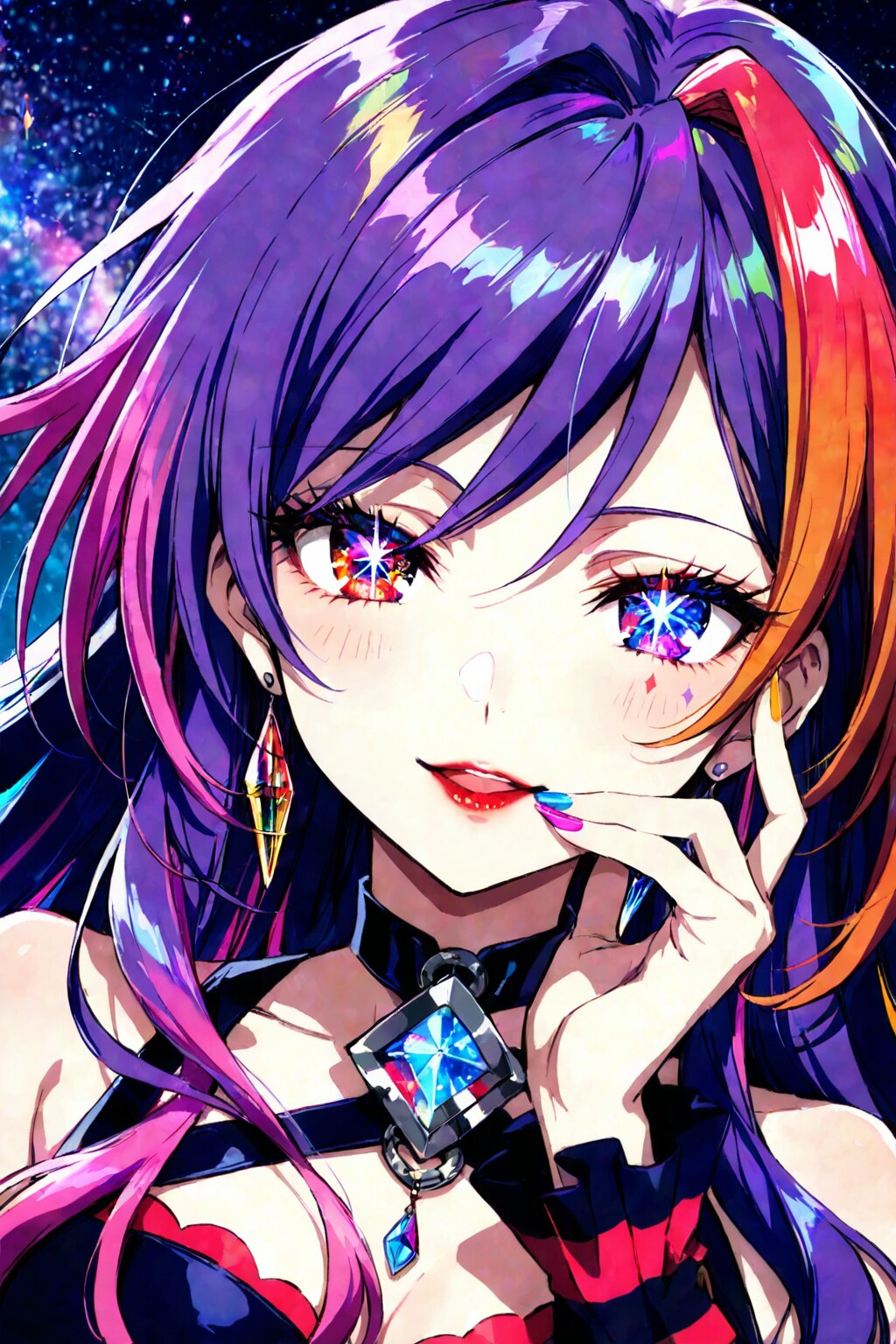 カラフルな女の子　その３