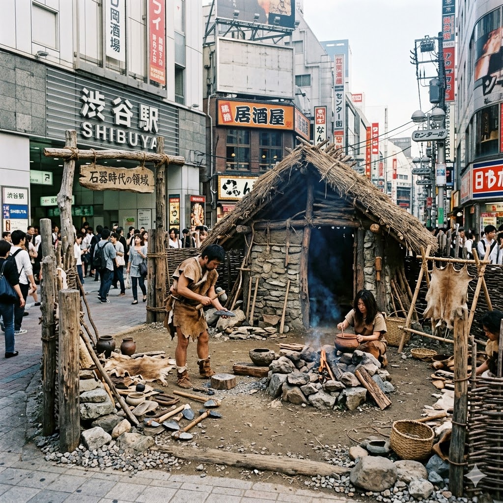 渋谷の石器時代エリア