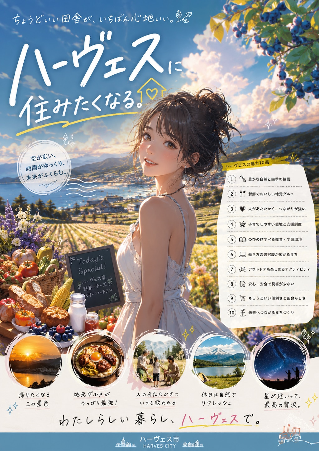 架空都市いろいろ