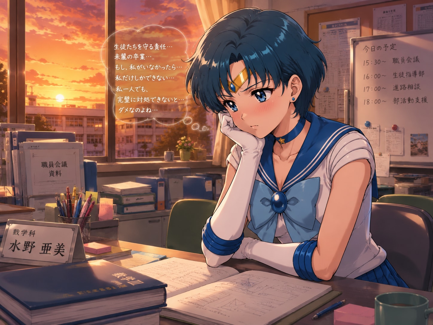 学校教諭水野亜美2期！第3話