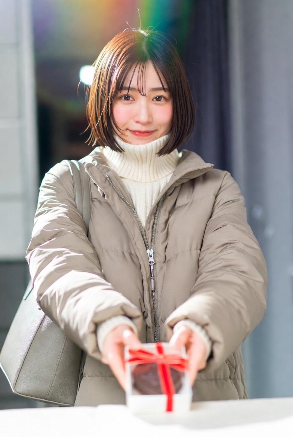 お迎えの前にバレンタイン