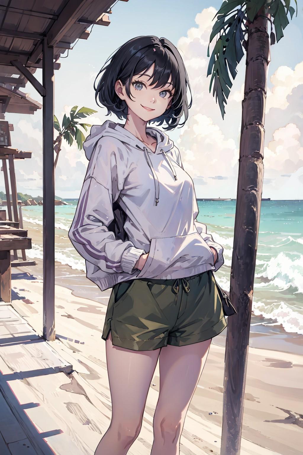 リゾート地 | の人気AIイラスト・グラビア