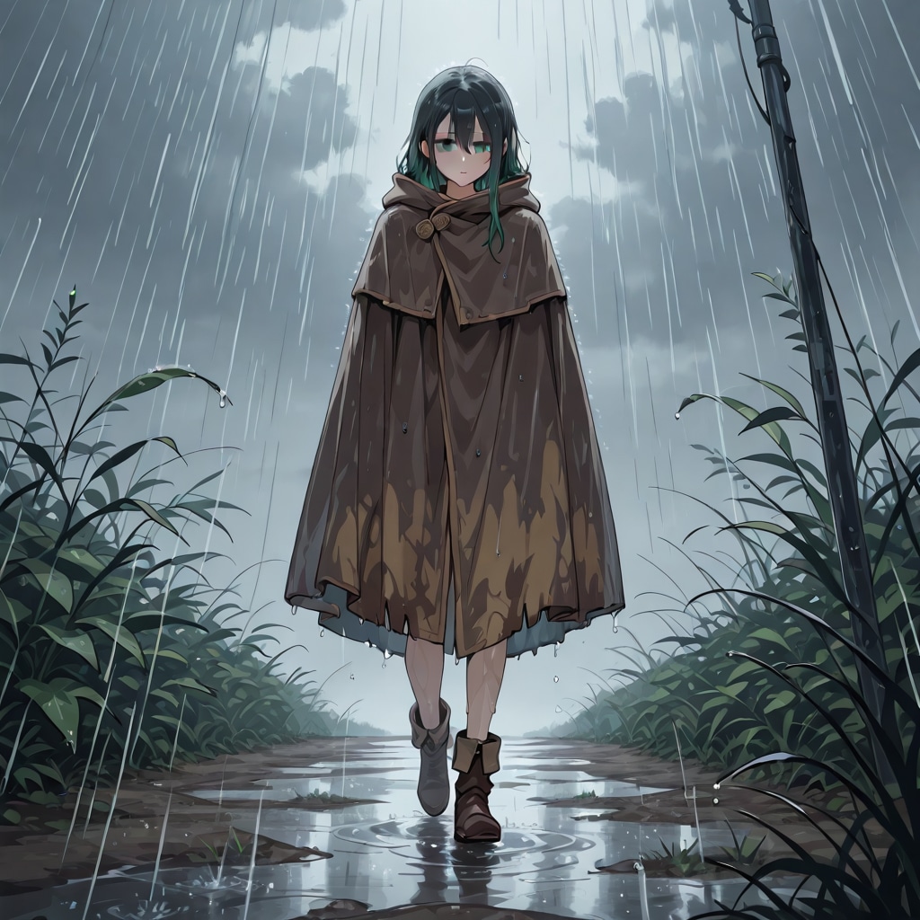 雨の道を往く260427
