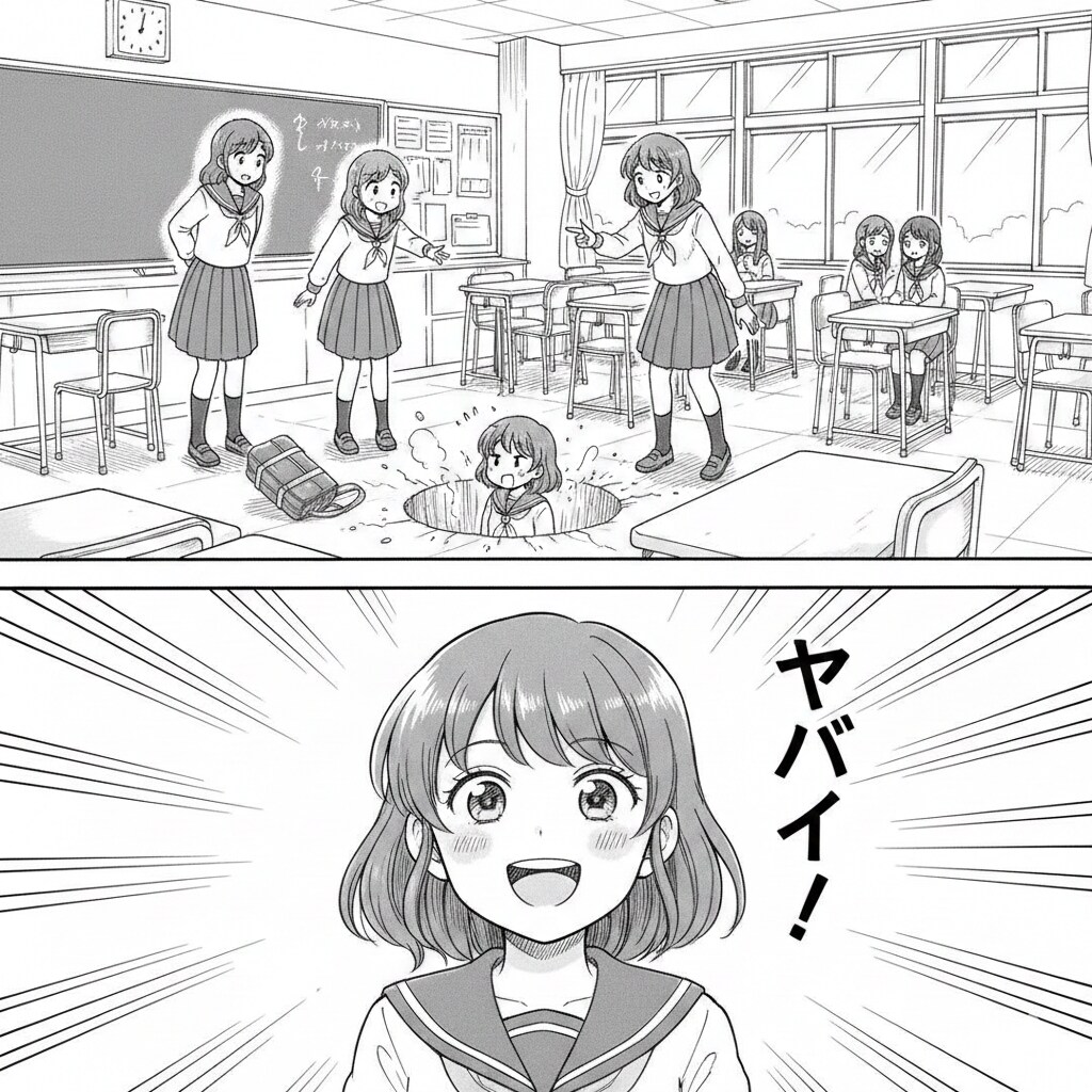 罠に引っかかるJK | の人気AIイラスト・グラビア