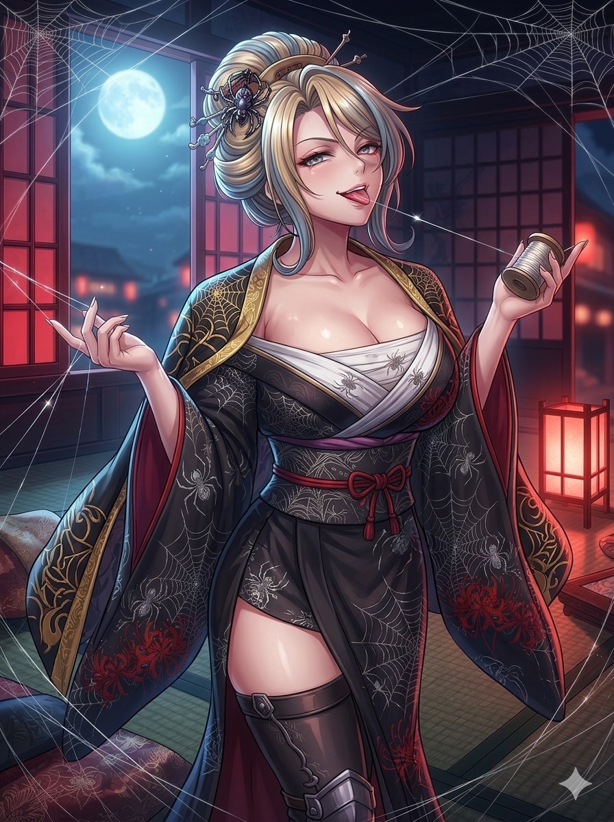 女郎蜘蛛擬人化