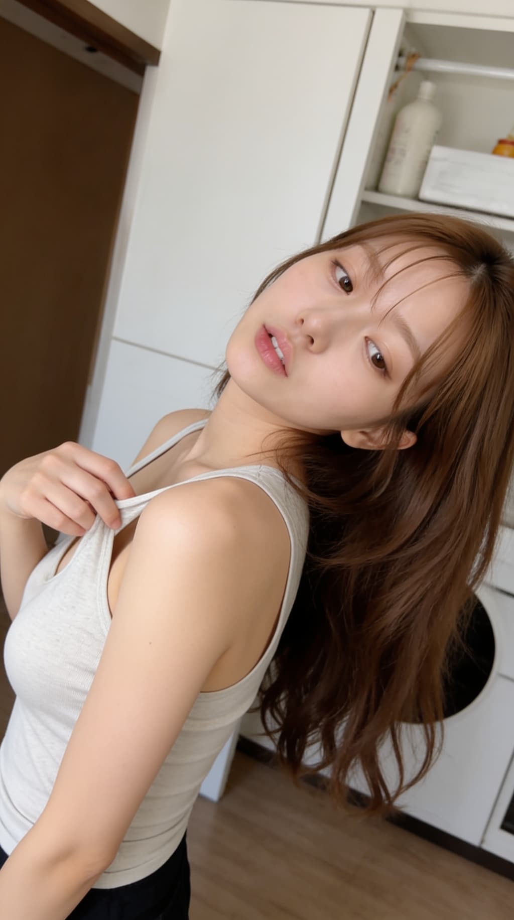 おはよ。まだ眠い…？