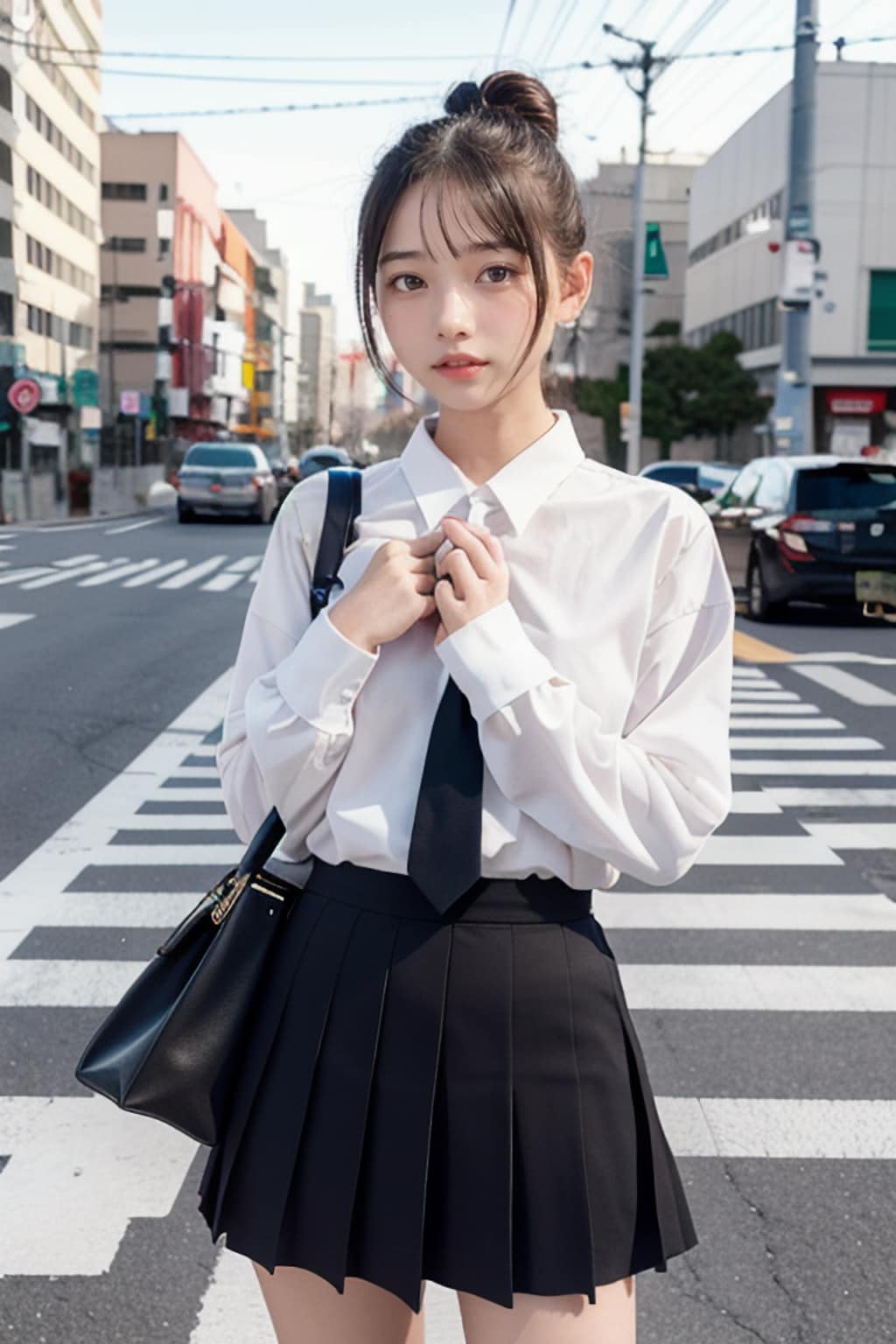 街中JK