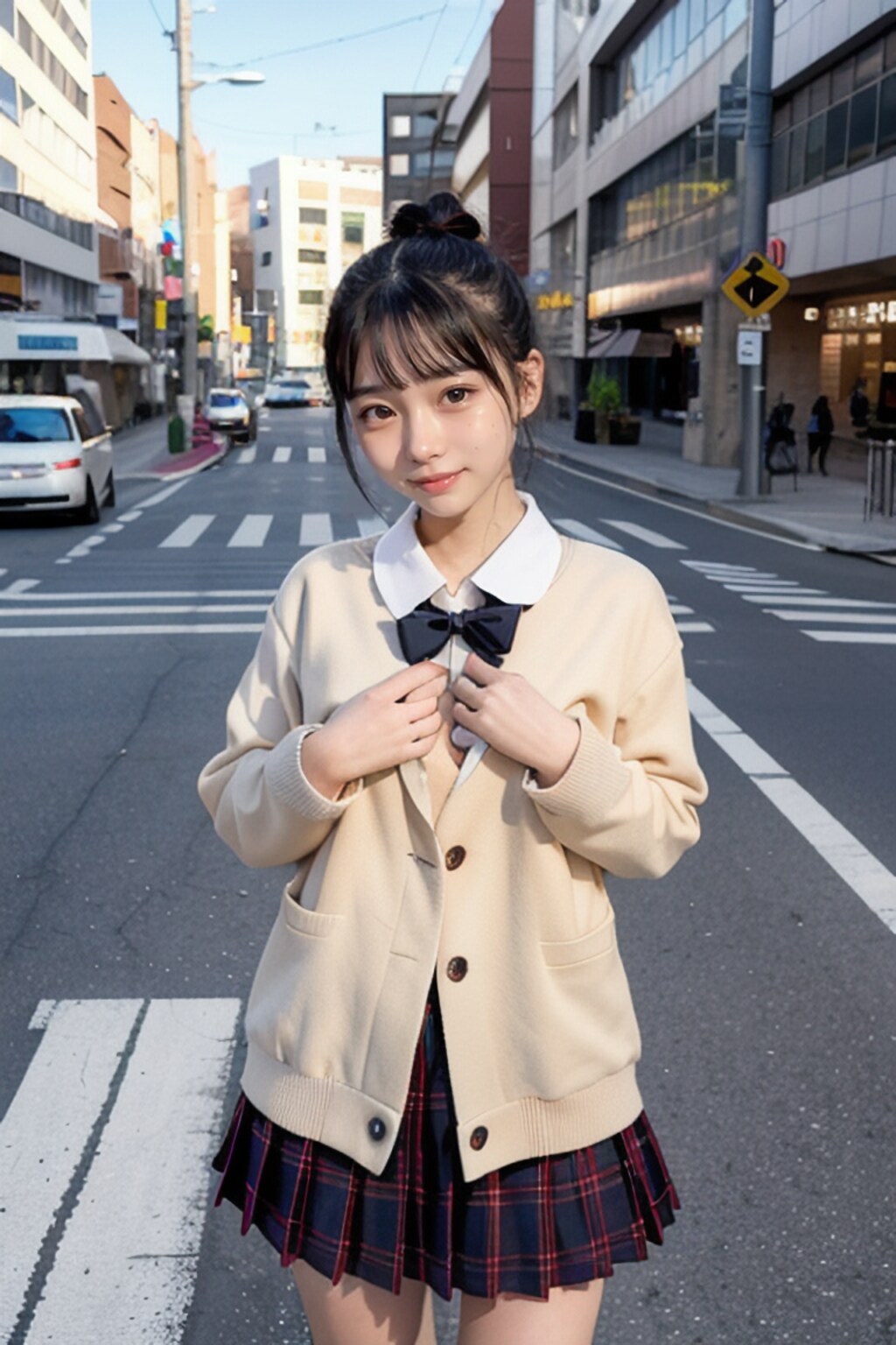 街中JK