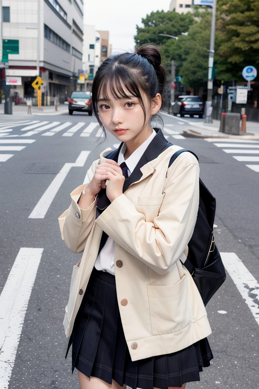 街中JK