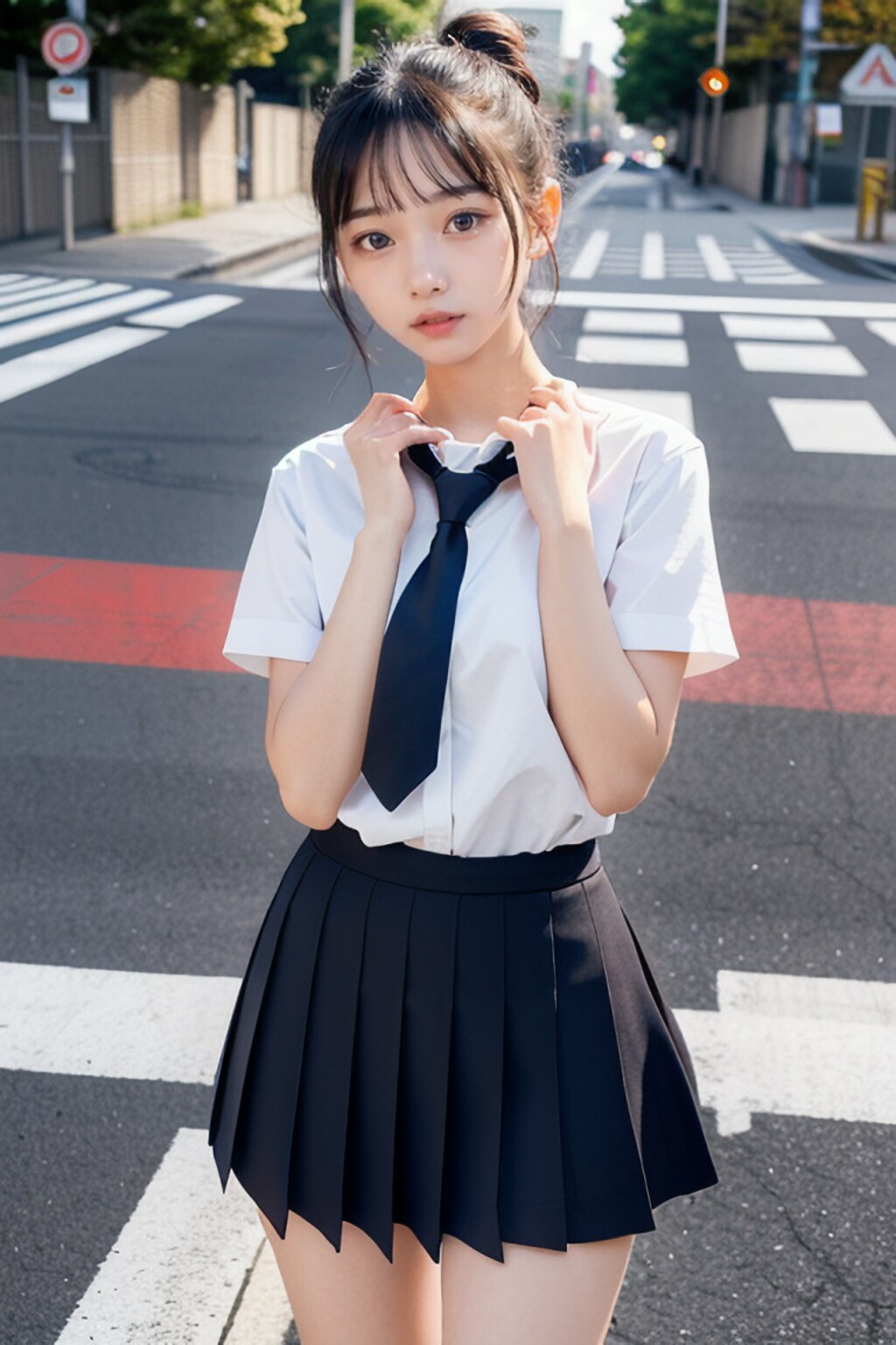 街中JK