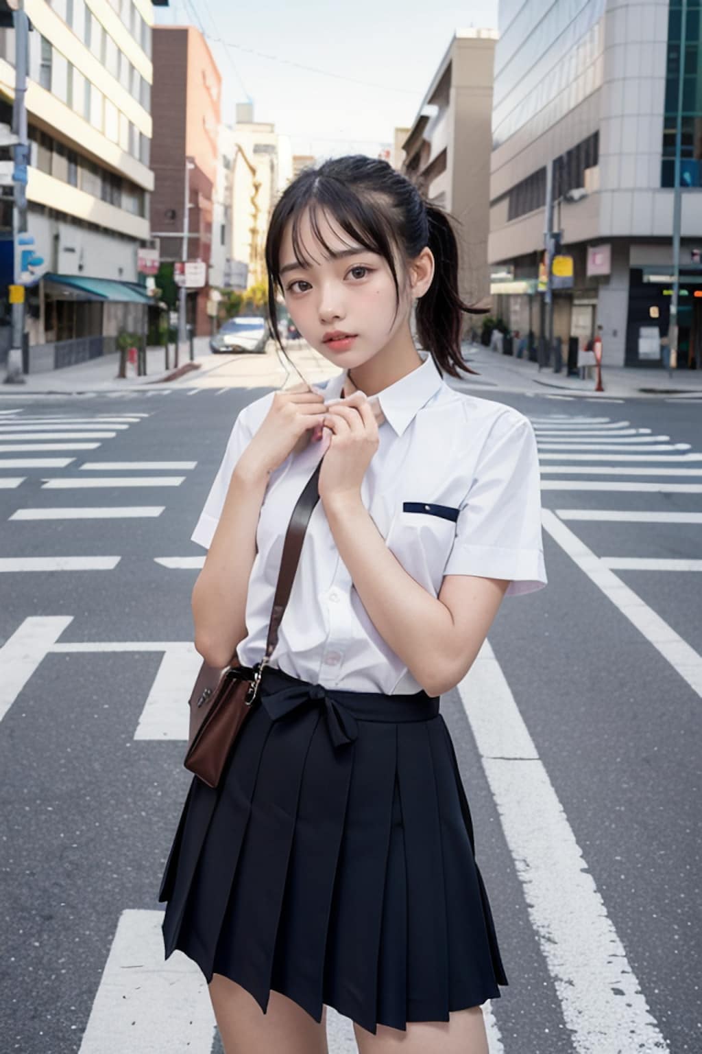 街中JK
