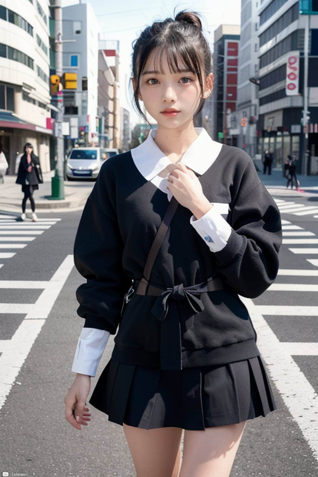 街中JK