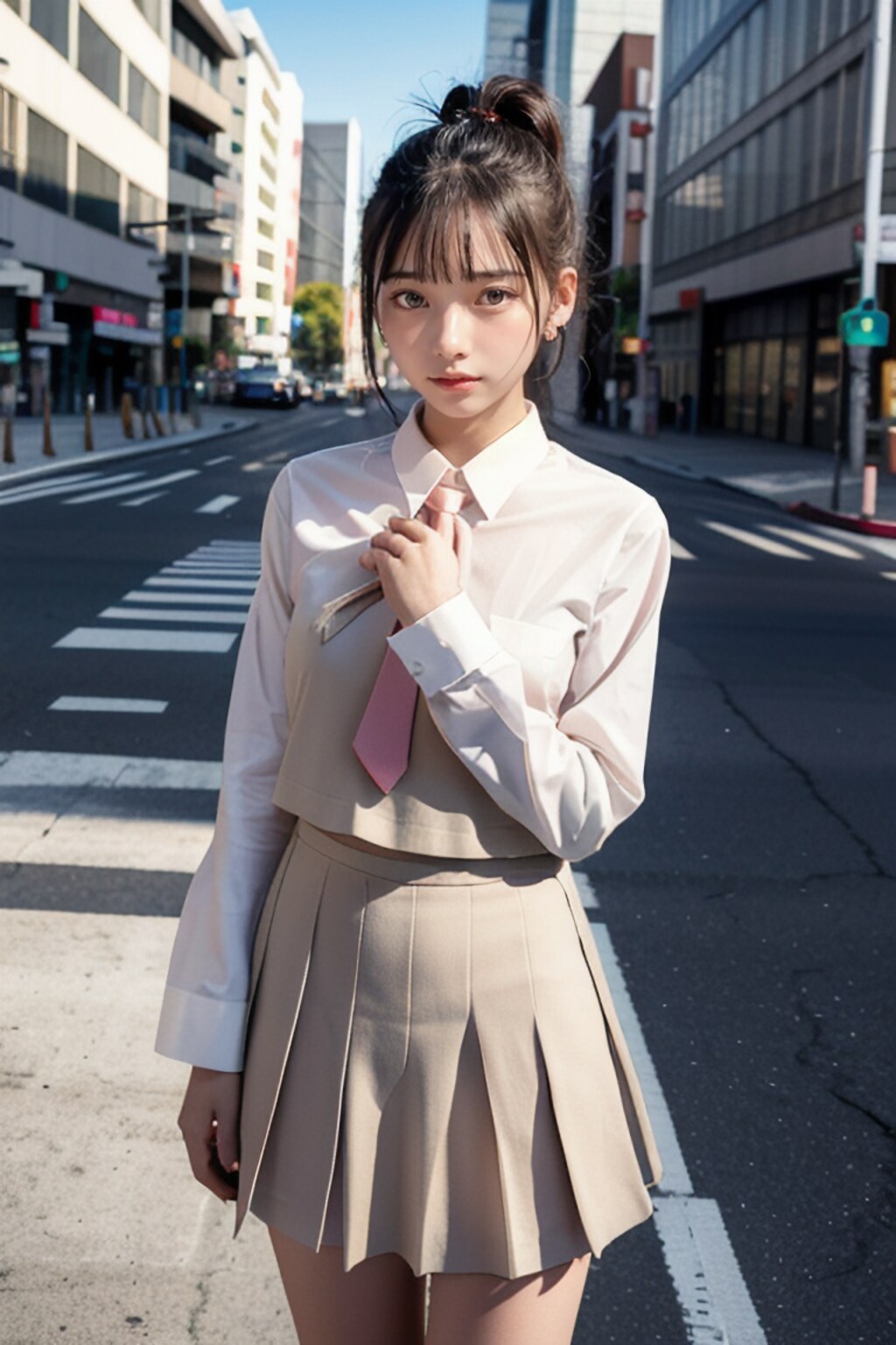 街中JK