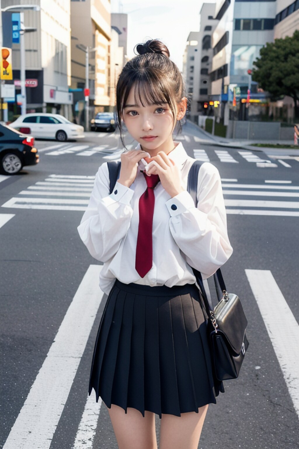 街中JK