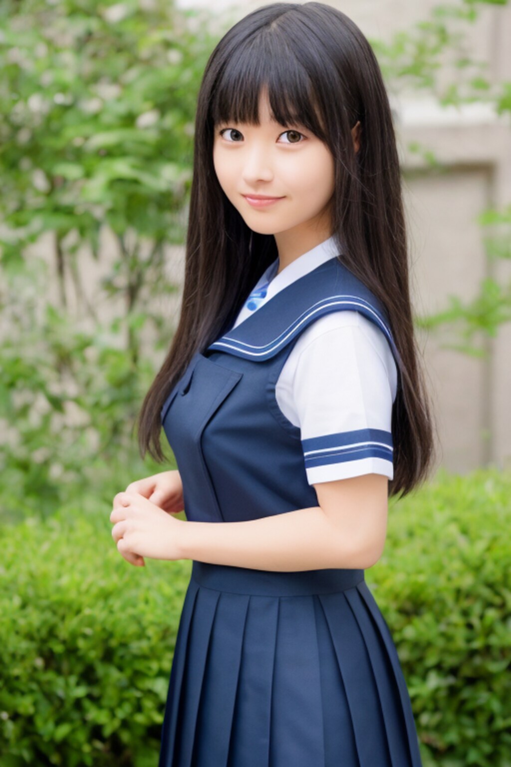088　伝統的セーラー服に挑む