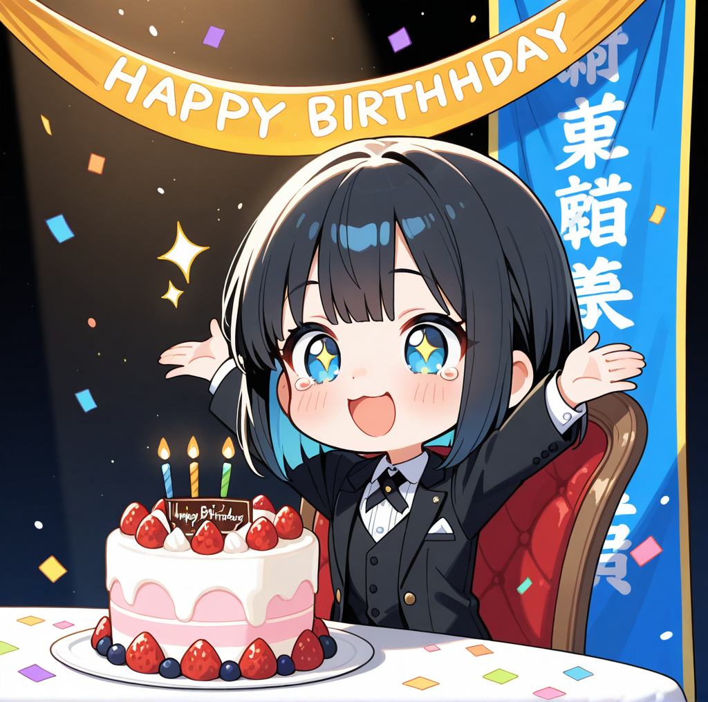 ちーちゃんのお誕生日は２月なのでちゅ！！【FA募集】