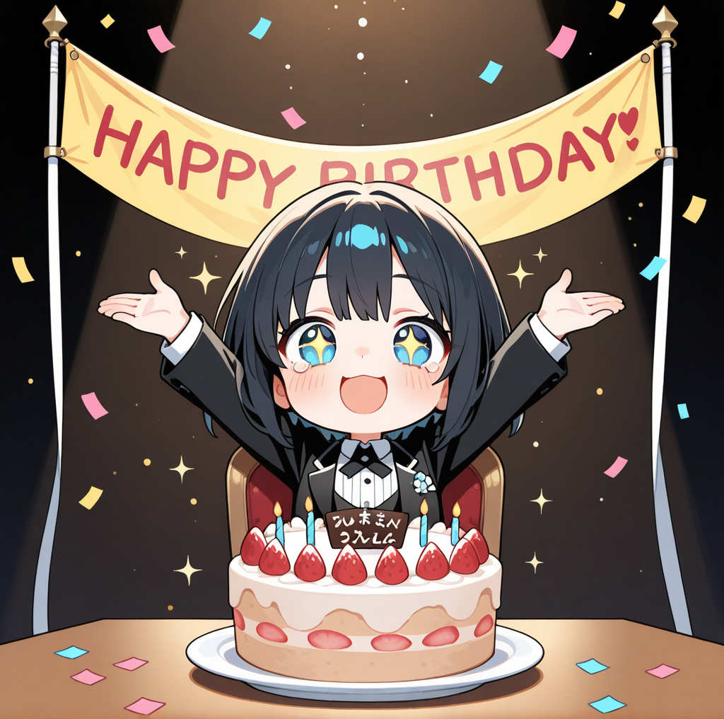 ちーちゃんのお誕生日は２月なのでちゅ！！【FA募集】